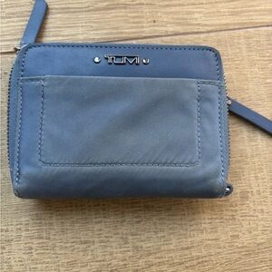 Tumi Navy Compact Wallet
